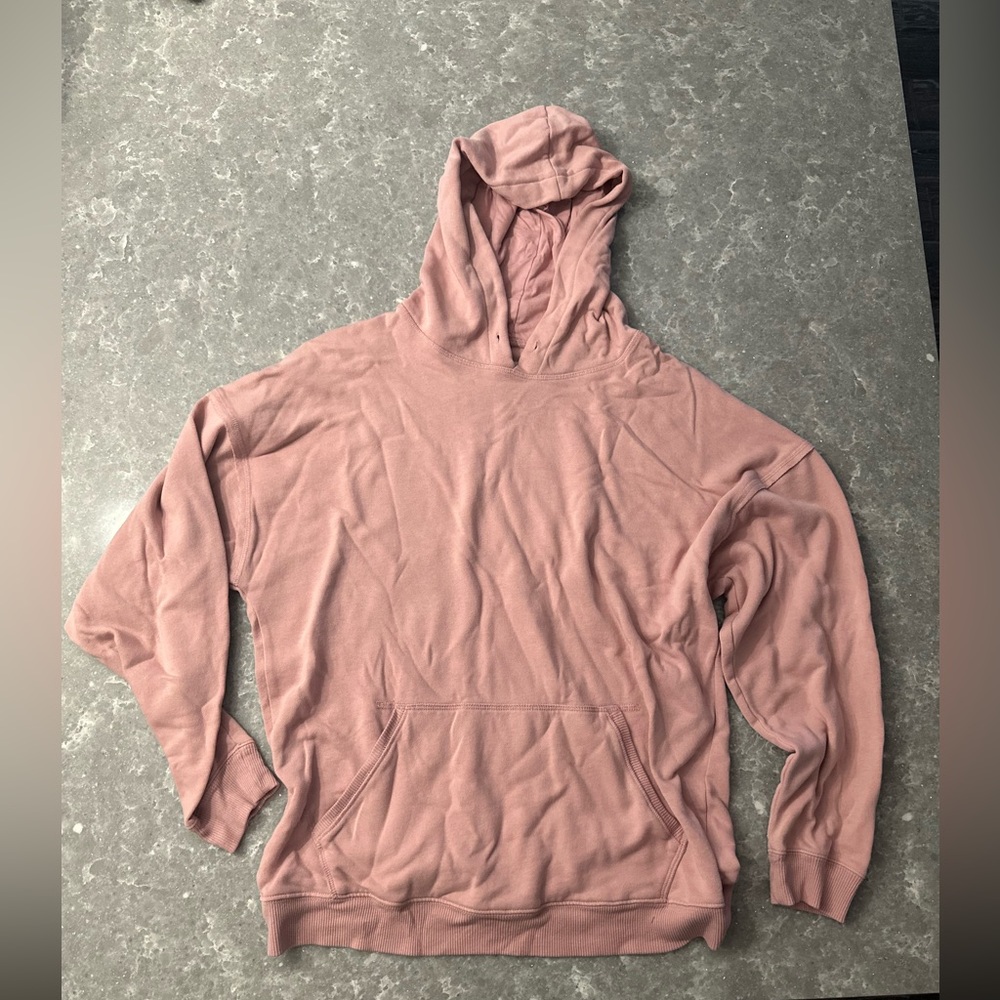 Pink hoodie